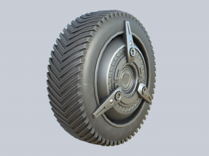 Scifi wheel Modelo 3D