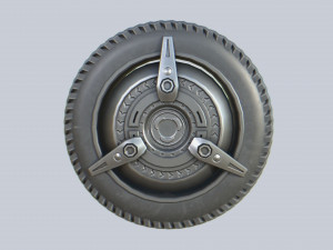 Scifi wheel 3D-Modell