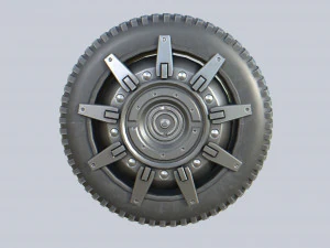 Scifi wheel 3D Model