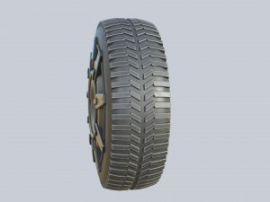 Scifi wheel 3D Model