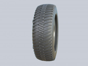 Scifi wheel 3D Model