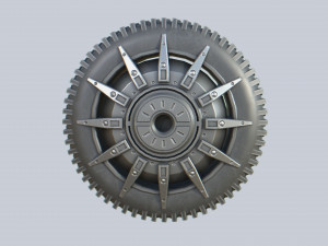 Scifi wheel 3D Model