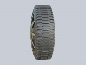Scifi wheel 3D Model