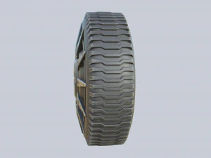 Scifi wheel 3D Model