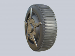 Scifi wheel 3D 模型