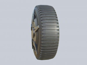 Scifi wheel 3D 模型