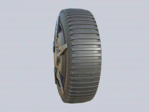 Scifi wheel 3D Model