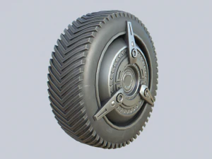 Scifi wheel collection 3D Model