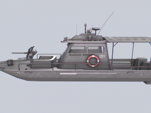 Maritime patrol vehicle Modelo 3D