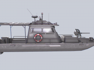 Maritime patrol vehicle Modelo 3D
