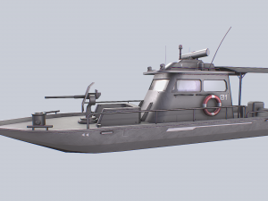 Maritime patrol vehicle Modelo 3D