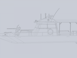 Maritime patrol vehicle Modelo 3D