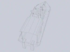 Maritime patrol vehicle 3D Model