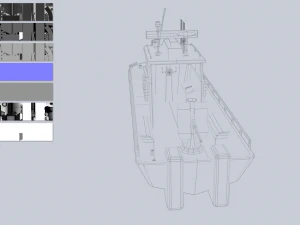 Maritime patrol vehicle 3D Model