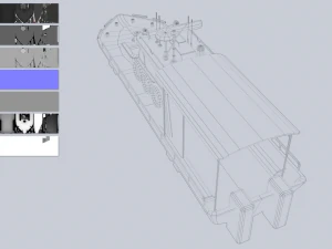 Maritime patrol vehicle 3D Model