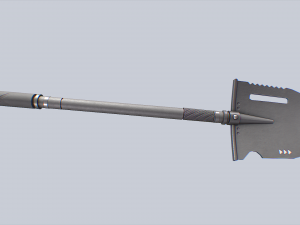Combat shovel 3Dモデル
