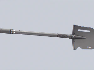 Combat shovel 3D Model
