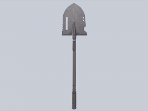 Combat shovel 3Dモデル