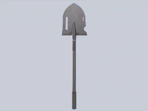 Combat shovel 3D Model