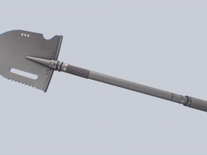 Combat shovel 3Dモデル