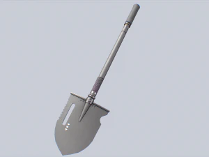 Combat shovel 3D Model