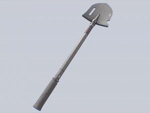 Combat shovel 3Dモデル