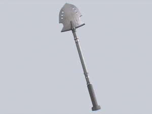 P&aacute; de combate Modelo 3D