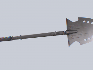 Combat shovel Modelo 3D