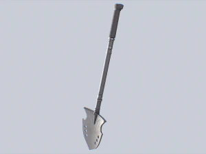 P&aacute; de combate Modelo 3D