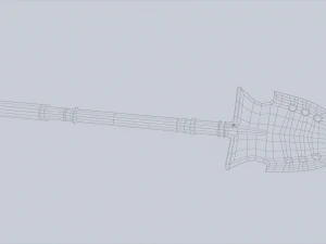 P&aacute; de combate Modelo 3D