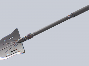 Combat shovel 3D Model