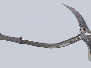 Ice axe 3D Model