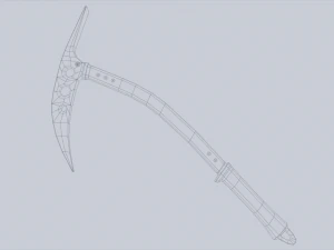 Machado de gelo Modelo 3D