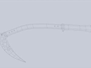 Ice axe Modelo 3D