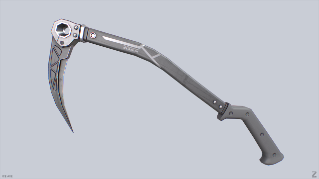 Ice axe 3D मॉडल .c4d .max .obj .3ds .fbx .stl .blend 