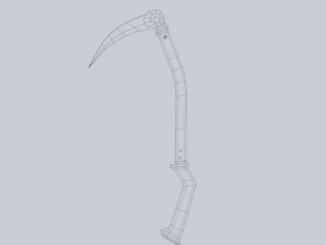 Ice axe 3D मॉडल