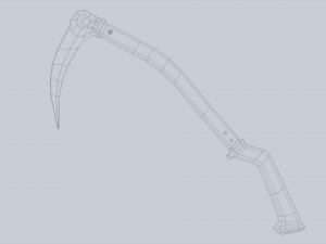 Ice axe 3D मॉडल