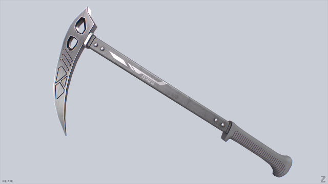 Ice axe Modèle 3D .c4d .max .obj .3ds .fbx .stl .blend 