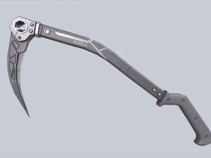 Ice axe collection 3D Model