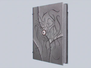 Necronomicon book 3D Model