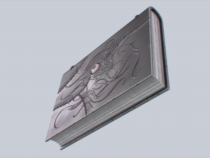 Necronomicon book 3D 模型