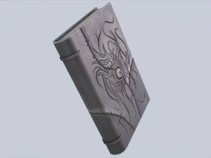 Necronomicon book 3D Model