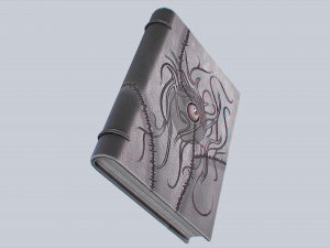 Necronomicon book 3D 模型