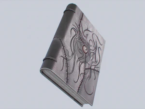 Necronomicon book 3D Model