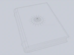 Necronomicon book 3D Model