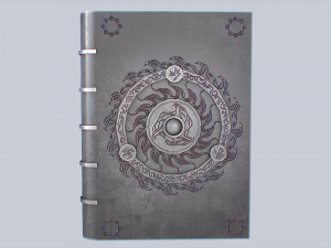 Necronomicon book 3D Model