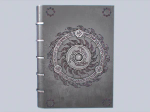 Necronomicon book 3D Model