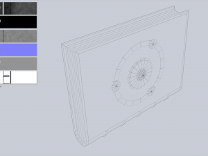 Necronomicon book 3D Model