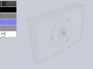 Necronomicon book 3D Model