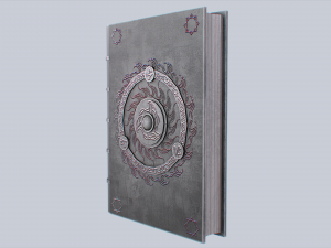 Necronomicon book 3D Model